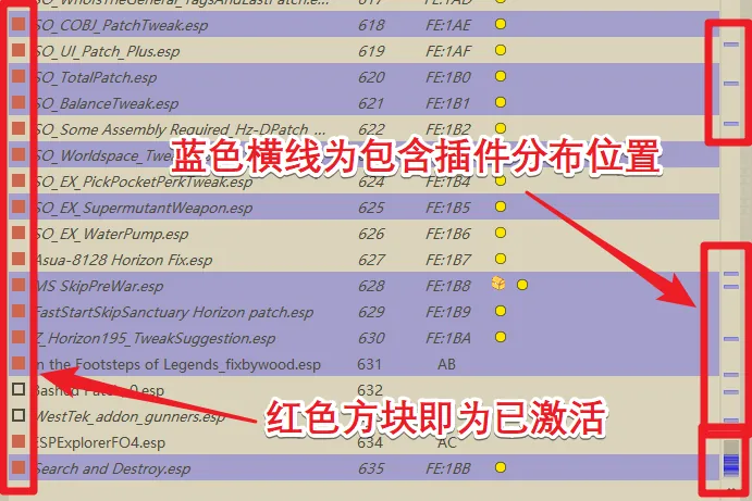 修复补丁对应的 ESP 插件需要勾选激活